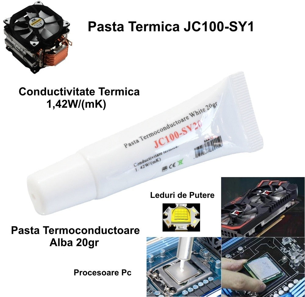 Thermal Paste JC100-SY20 / White 20gr