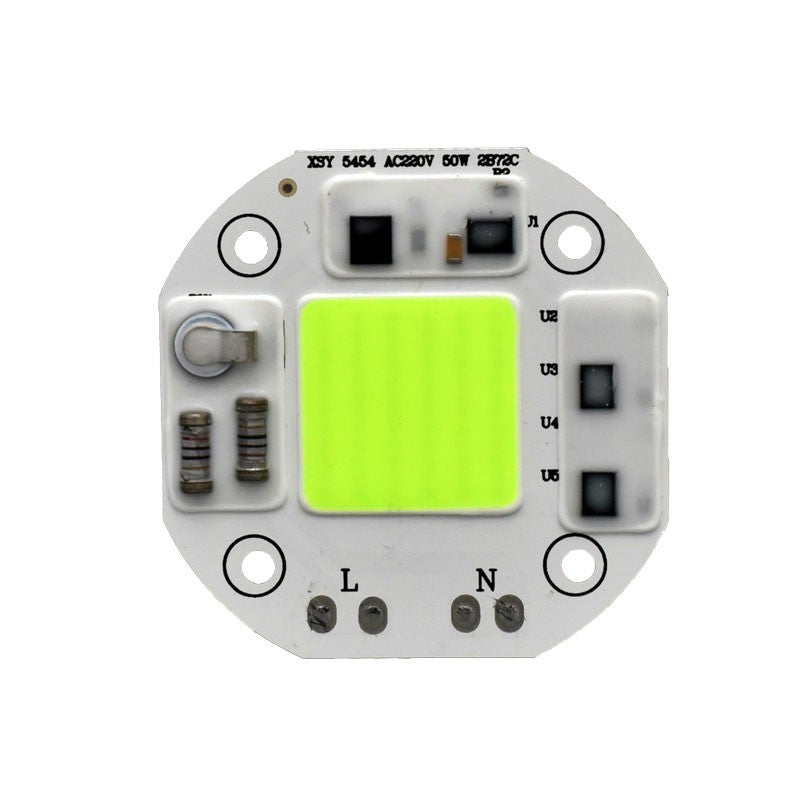 50W COB LED Green Light Chip, 220V AC / XSY-5454