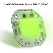 50W COB LED Green Light Chip, 220V AC / XSY-5454