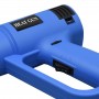 Pistol de aer cald 2000W vedere laterala, corp ergonomic albastru