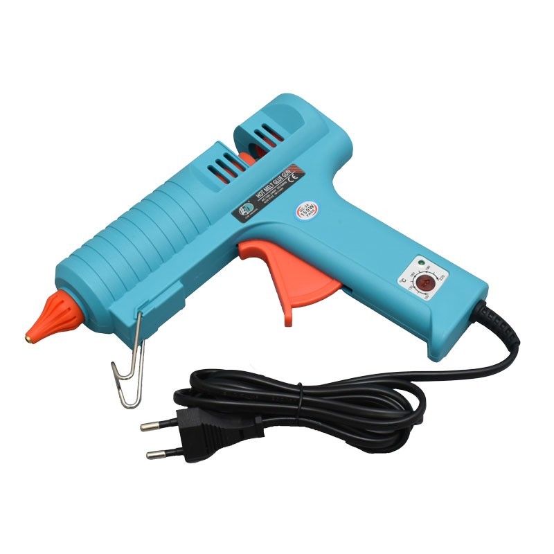 150W Hot Glue Gun with Adjustable Temperature 100-220 Degrees with 11mm Glue Stick / HJ019