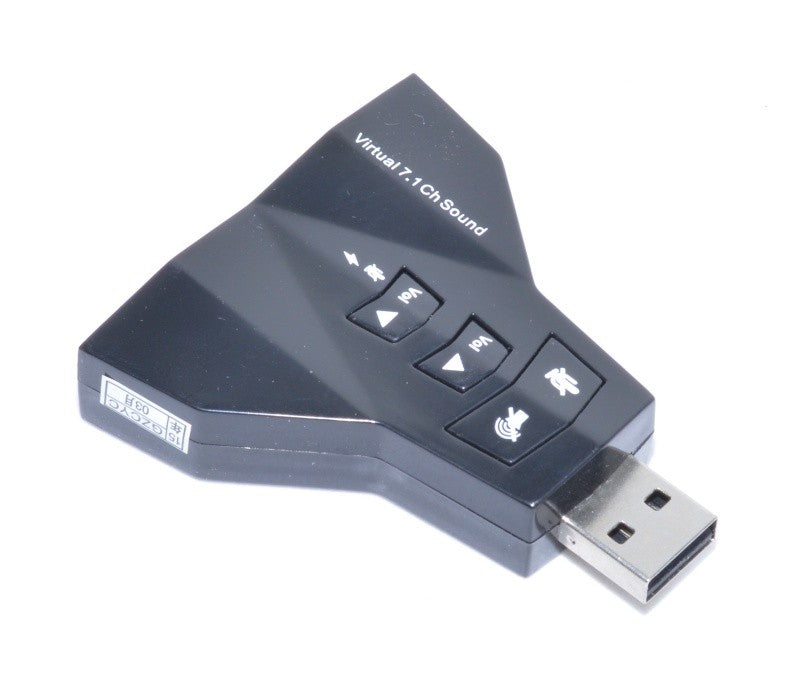 USB Sound Card, Dual 7-in-1