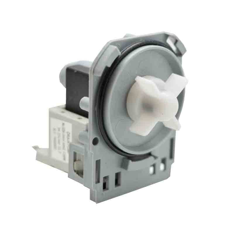 Universal Drain Pump with 3 Clamps for Washing Machines