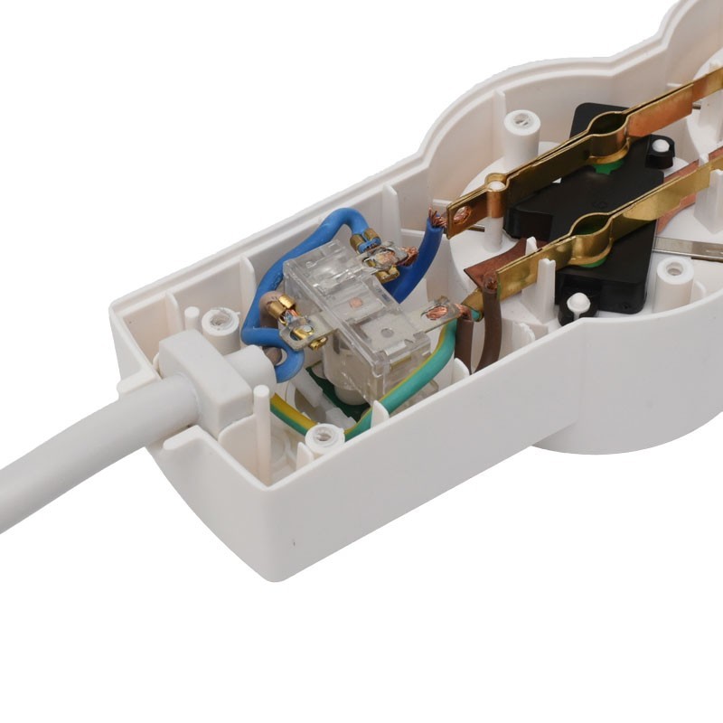 Power Strip with Switch, 4 Outlets and Child Protection, Cable 3x1mm / 1.5m