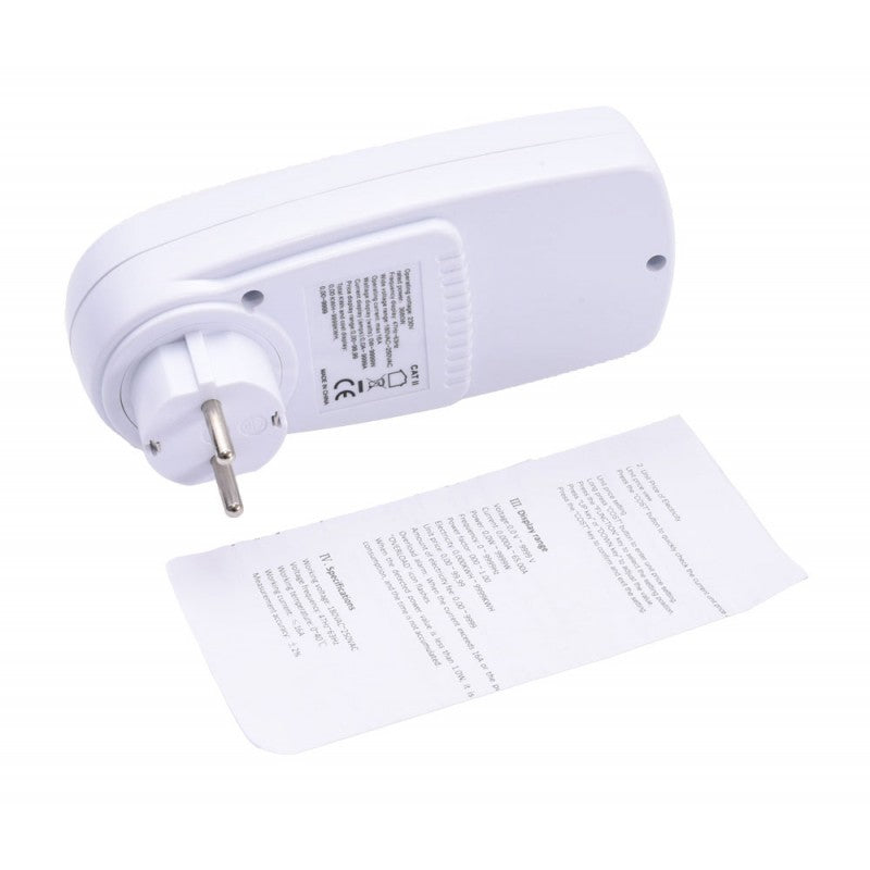 Digital Energy Meter Socket 16A-250V