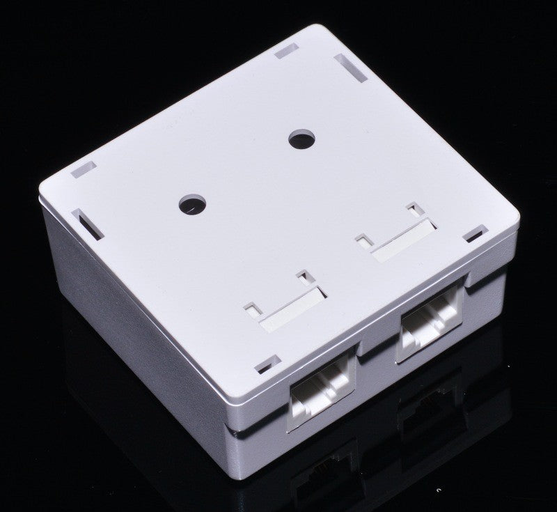 Double UTP Outlet 2 x 8P8C/CAT5