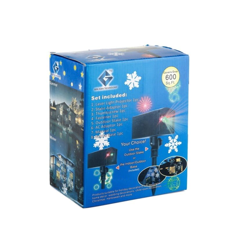Indoor/Outdoor Laser Projector LPS-GD-03RG