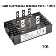 Three-Phase Bridge Rectifier 100A - 1600V / SQL-10016