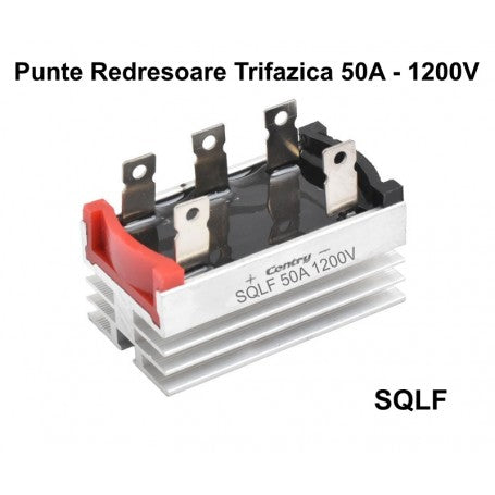 Three-Phase Bridge Rectifier 50A - 1200V / SQLF-5012
