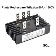 Three-Phase Bridge Rectifier 60A - 1600V / SQL-6016