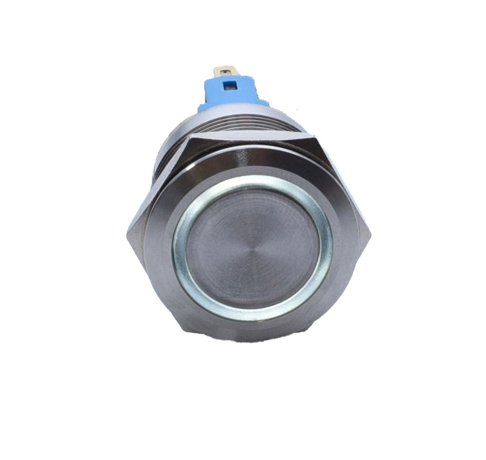 Push Button 22mm/24V White LED