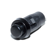 Black Push Button Return 12X32 MM