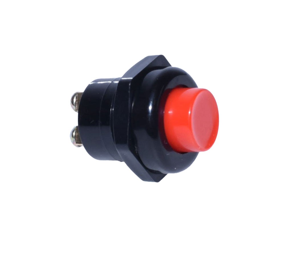 Push Button Plastic Pulse 12VDC / 250VAC