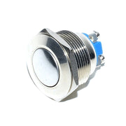 Simple Metal Push Button, Momentary, 22mm, 220V