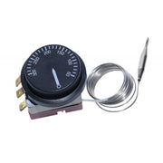 Adjustable Capillary Thermostat Stainless Steel 50-300°C