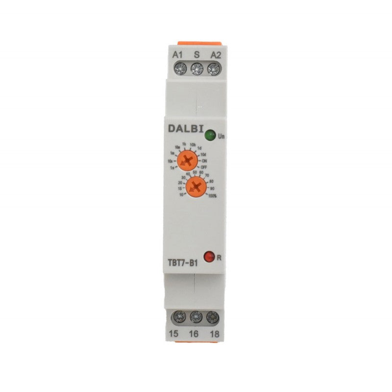 Timer and Interval Relay, DIN Rail Mounting, TBT7-B1