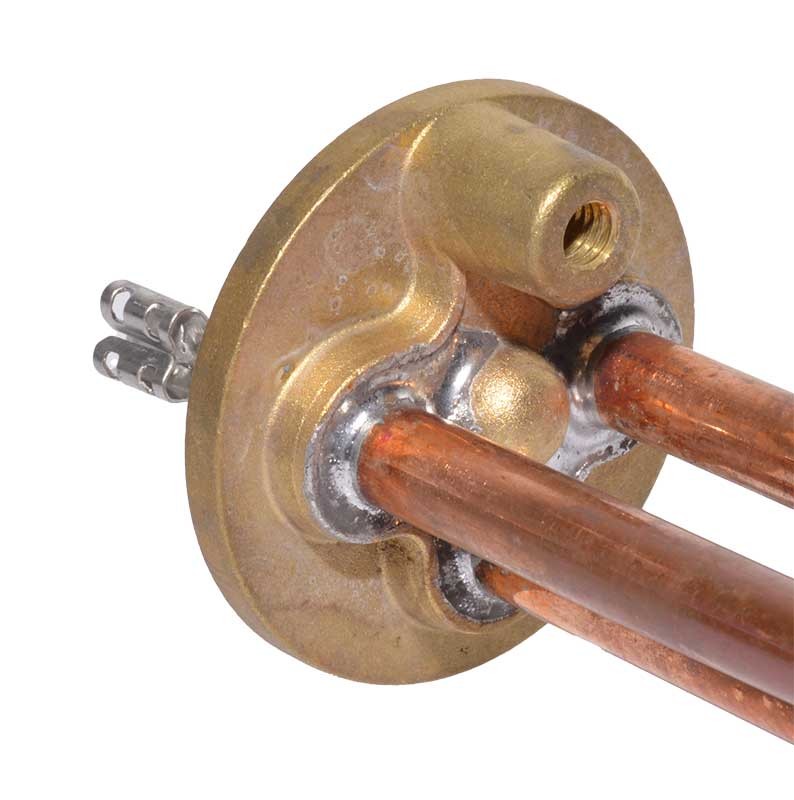 Boiler Heater Element 1500W, Bent, with PS Flange