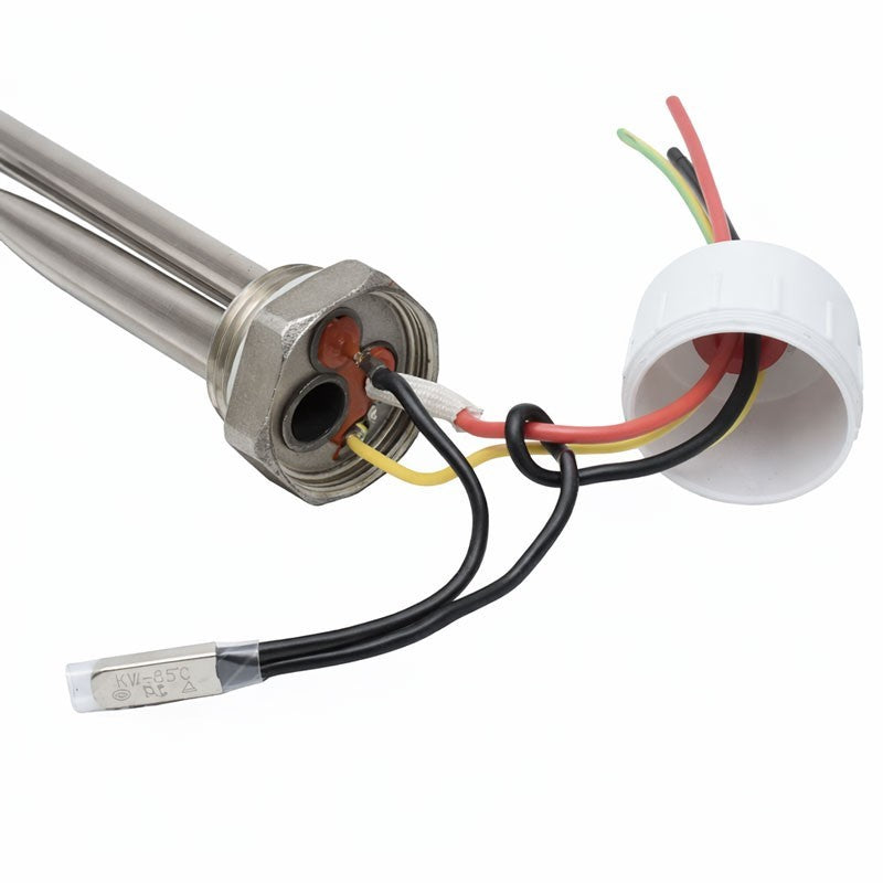 Electric heating element 1500W 220V AC for pressurized solar panel with boiler - DALBI