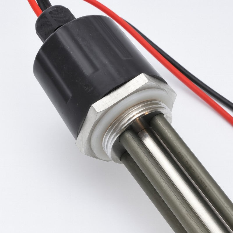 Electric Water Heater Element 2 in 1 Solar - DC 48V / 500W and AC 220V / 1000W, with Thermostat 85˚ - Dalbi
