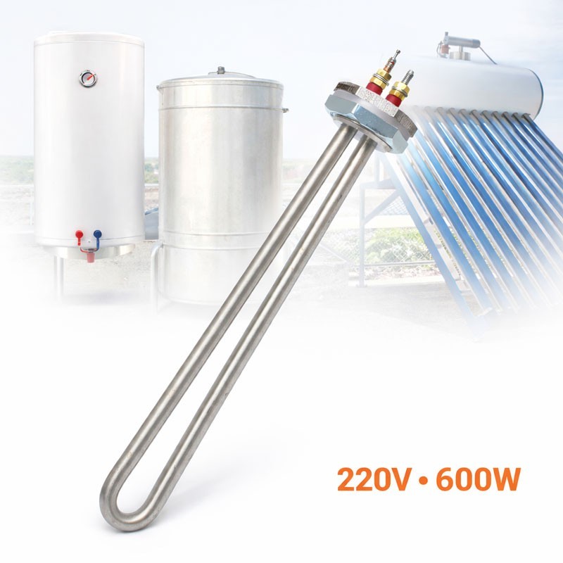 600W - 220V AC Stainless Steel Electric Heater for Boiler and Non-Pressurized Solar Panel - DALBI