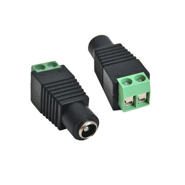 DC Power Jack 2.1/5.5MM Female with Terminal Block
