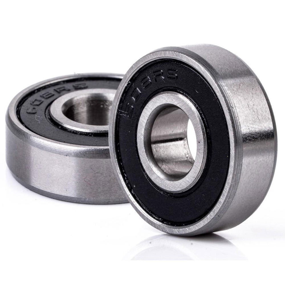 Set of 10x 608 2RS Bearings, Steel with Plastic Casing