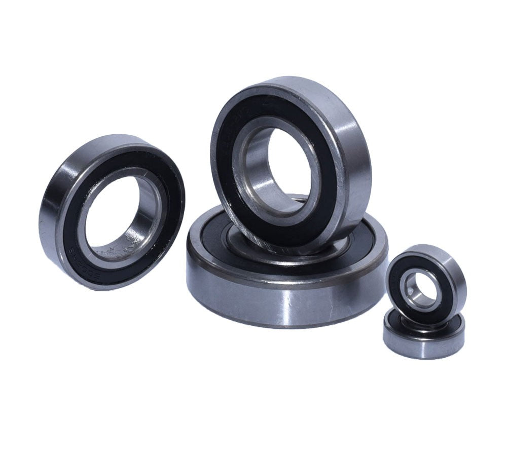 Bearings Model 6303 2RS, Steel with plastic housing