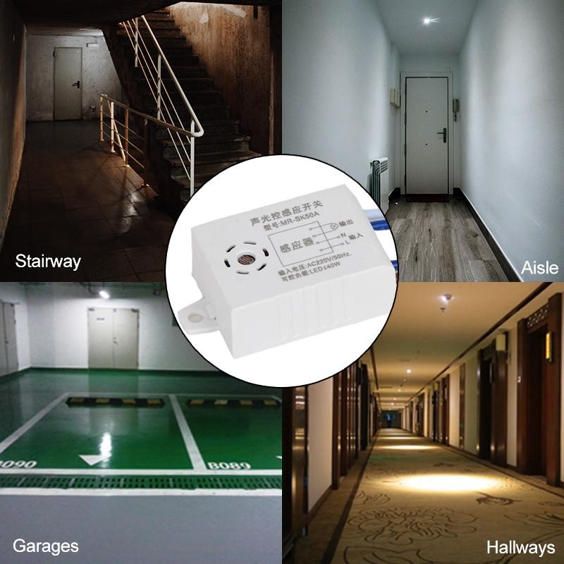 Sound Sensor with Photo Cell 220V / 40W