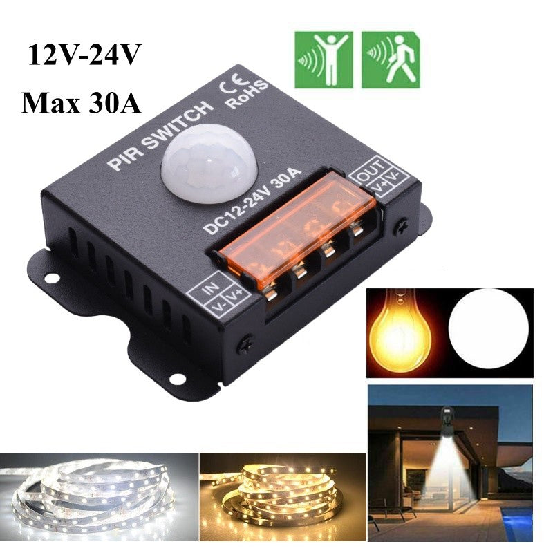 PIR-30 Sensor Motion Switch 24V/30A