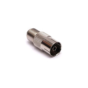 TV Plug Metal Male to Female - Set 100 pcs