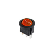 ON-OFF Push Button Switch with Red LED, 220V
