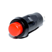 Red Push Button Latching 12x32mm