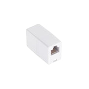 Telephone extension adapter female - female 6p-4c