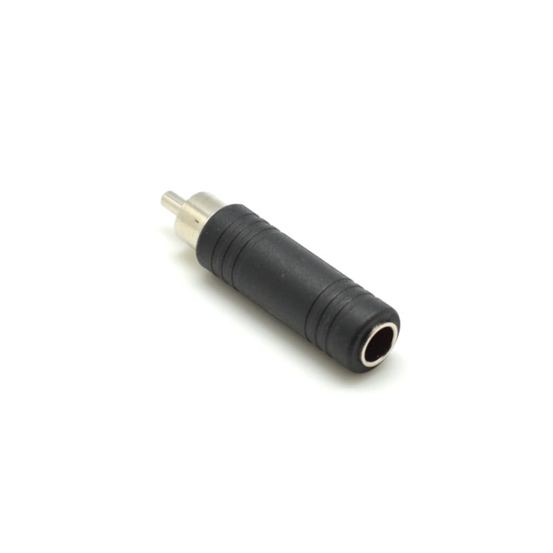 RCA Male to 3.5mm Mono Female Jack Adapter