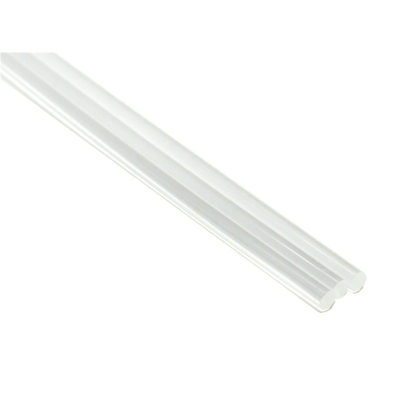 Silicone Hot Glue Stick, Premium Quality, 11mm Diameter, 27cm Length, Transparent