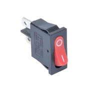 Narrow ON-OFF Switch 6A-250V Red