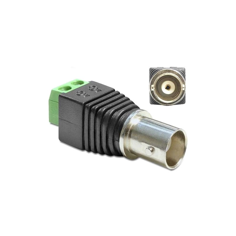 BNC Female Connector with Terminal Block