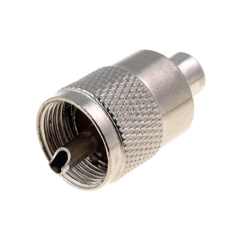 Straight UHF Male Connector - RG58