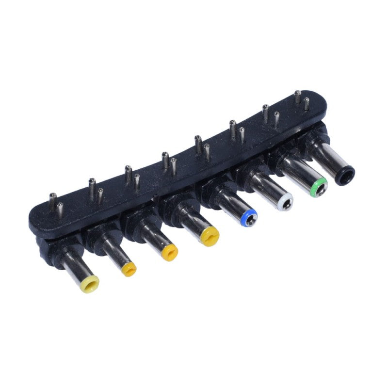 Set of 8 DC Power Jacks with 2 Pins