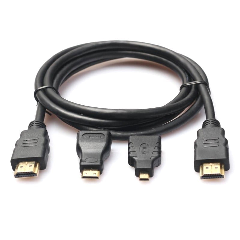 HDMI + Mini + Micro Cable Set 1.5M