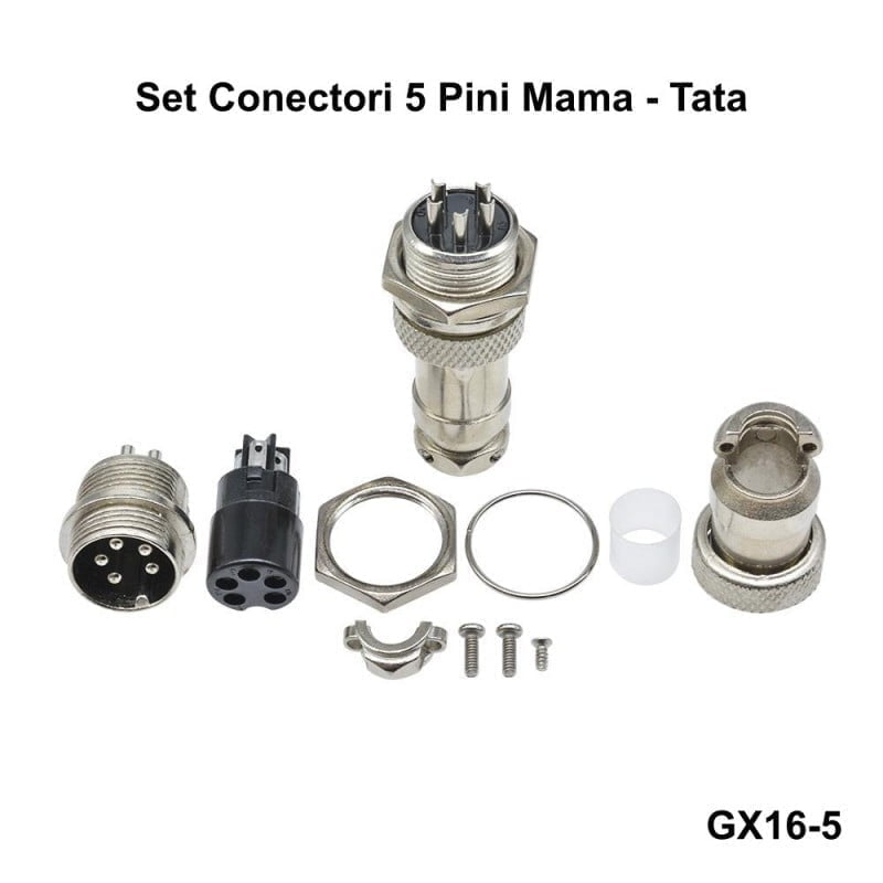 5-Pin Aviator Connector Set