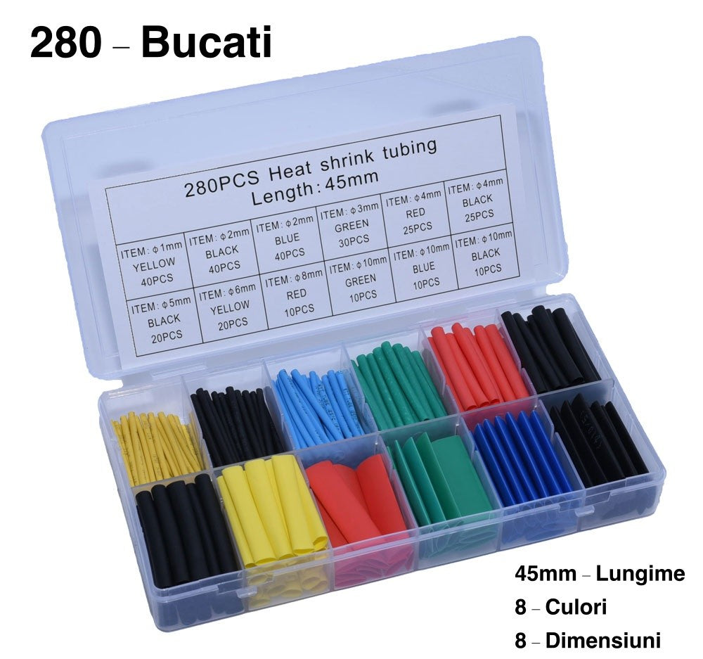 Heat Shrink Tubing Set 280Pcs