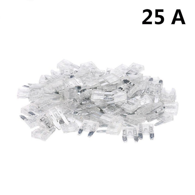 Set of 100 pcs Car Fuse 25A