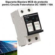 DC 1000V Photovoltaic Circuit Breaker - 2P / 16A