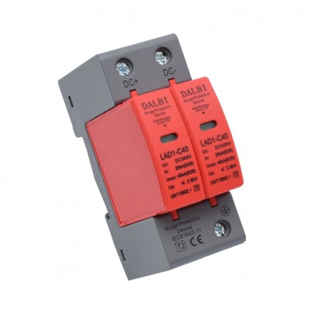 DC 500V Photovoltaic System Safety / LAD1-C40 Surge Arrester