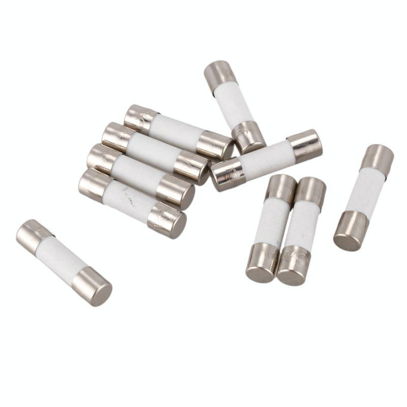 Fast-Acting Fuse 4A, Ceramic, Fusible, 5x20mm, Set of 100 pcs