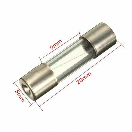 Fast Glass Fuse 2.5A/5x20mm - 100 pcs