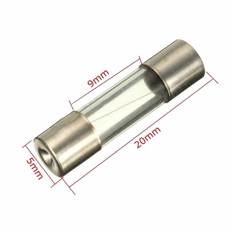 Glass Fast Fuse 2A/5x20mm-100pcs