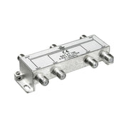6-Way TV Splitter with 5 - 1000 MHz Frequency