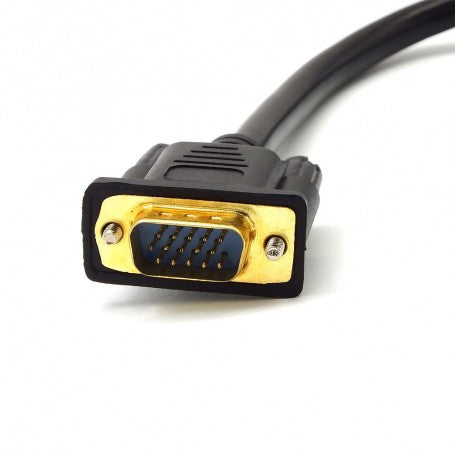 VGA Splitter Male - 2 VGA Female/Black